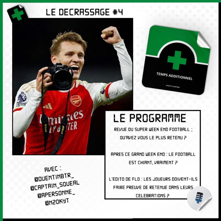 cover art for Le Décrassage #4 : Les joueurs doivent-ils faire preuve de retenue dans leurs célébrations ?