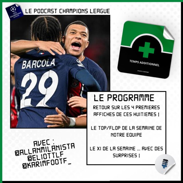 cover art for Ligue des Champions - 1/8e de finale : Le PSG s'en sort contre la Sociedad !