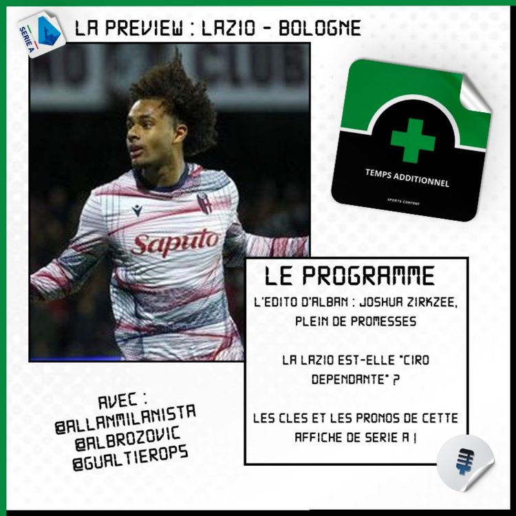 cover art for La Preview : Lazio - Bologne (Serie A - J25)