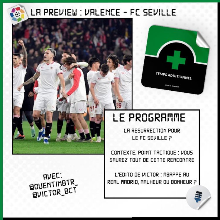 cover art for La Preview : Valence - FC Séville (La Liga - J25)