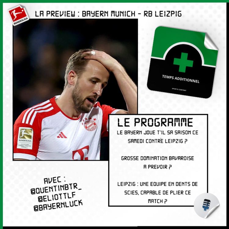 cover art for La Preview : Bayern Munich - RB Leipzig (Bundesliga - J23)