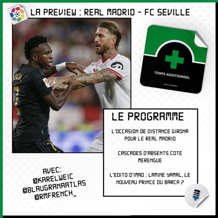 cover art for La Preview : Real Madrid - FC Séville (La Liga - J26)