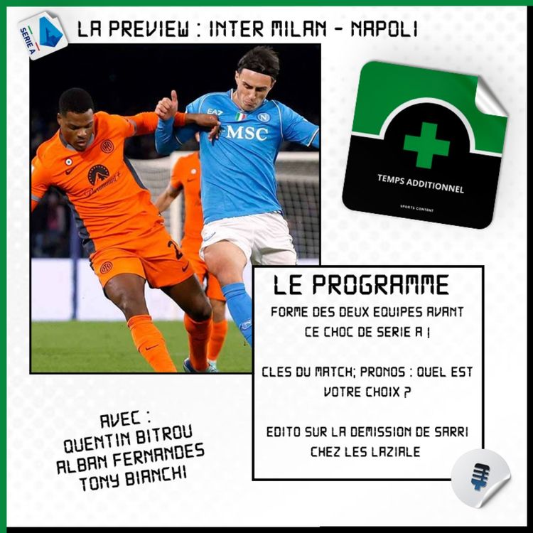 cover art for La Preview : Inter Milan - Napoli (Serie A - J29)