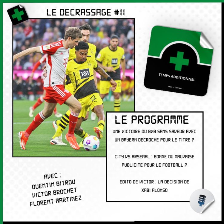 cover art for Le Décrassage #11 : Une victoire anecdotique pour le Borussia Dortmund dans ce Klassiker ?