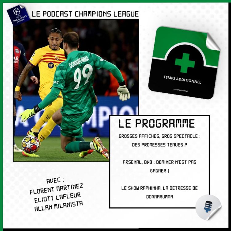 cover art for Ligue des Champions : Le debrief des 1/4 de finale