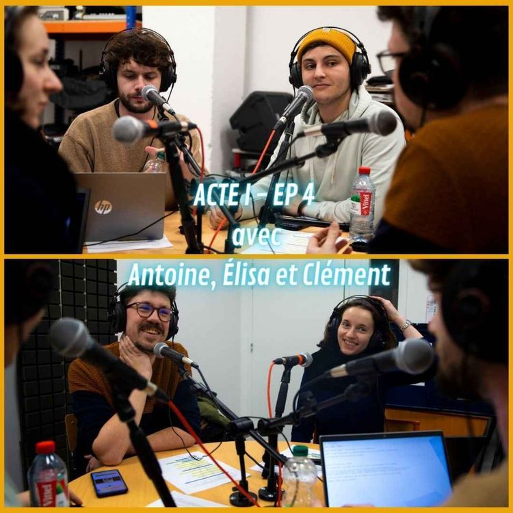 cover art for C'EST LA RENTREE !! | ACTE 1 - EP 4 avec Antoine, Elisa et Clément