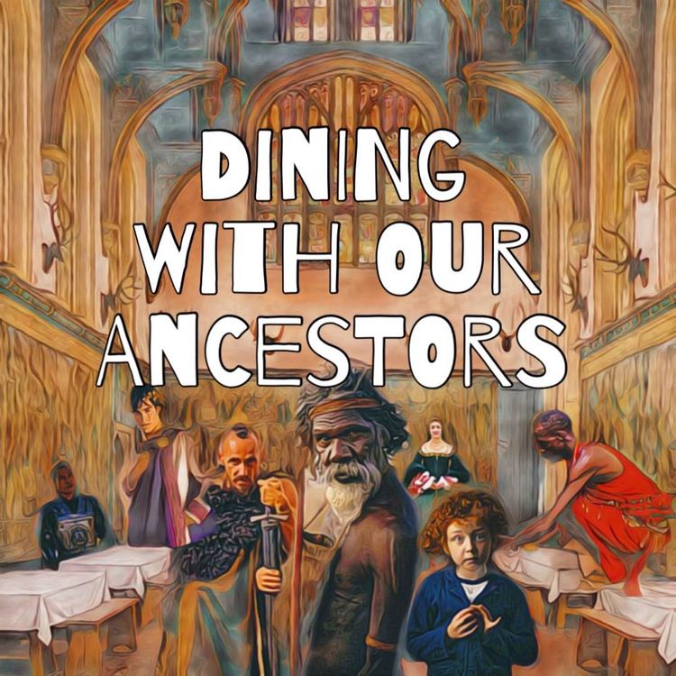 cover art for #3 - The Vikings feast upon Lindisfarne