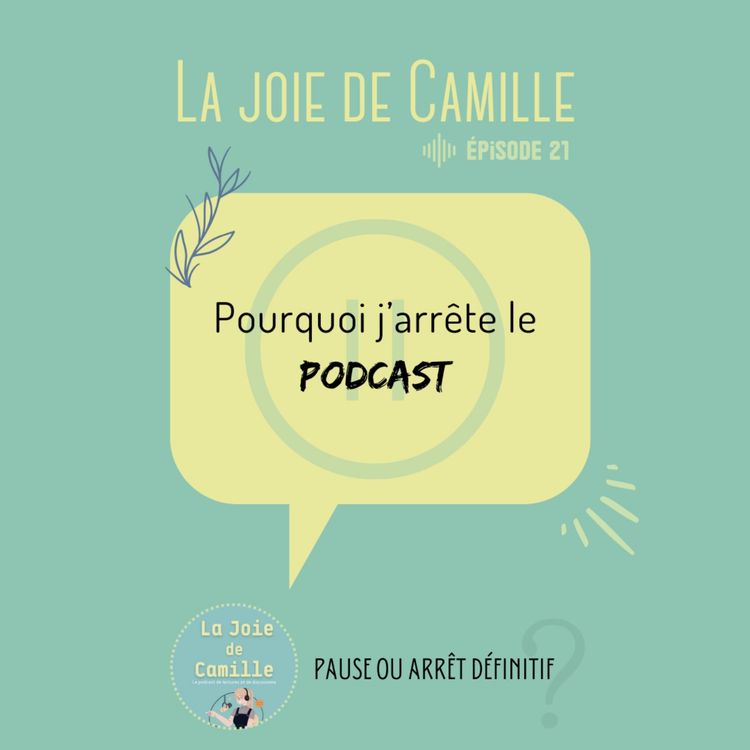 cover art for Pourquoi j'arrête le podcast ?