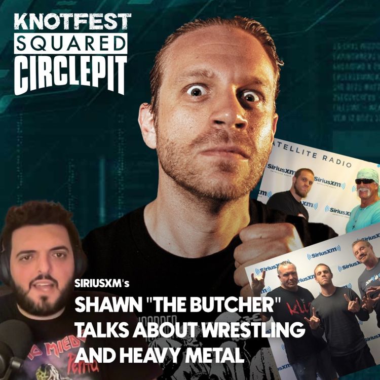 cover art for Squared Circle Pit #97 - Shawn "The Butcher" on Getting Into Metal via WWE