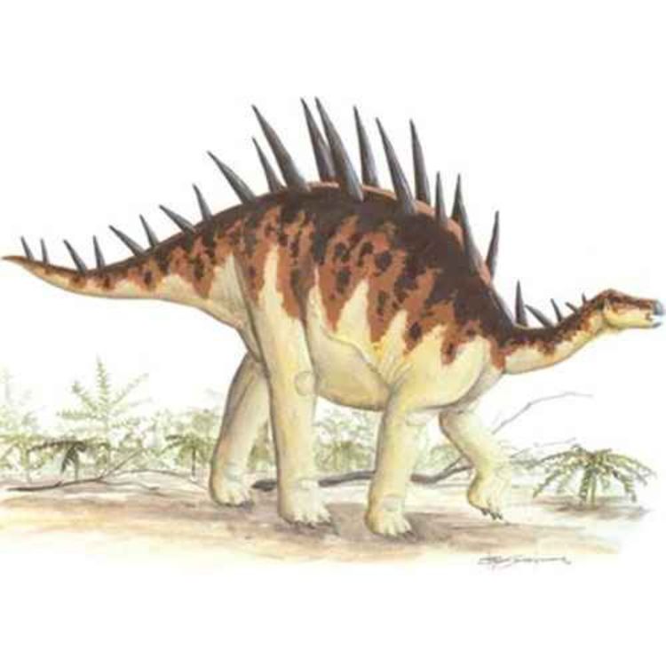 cover art for Dacentrurus, the One with the Tail Full of Points