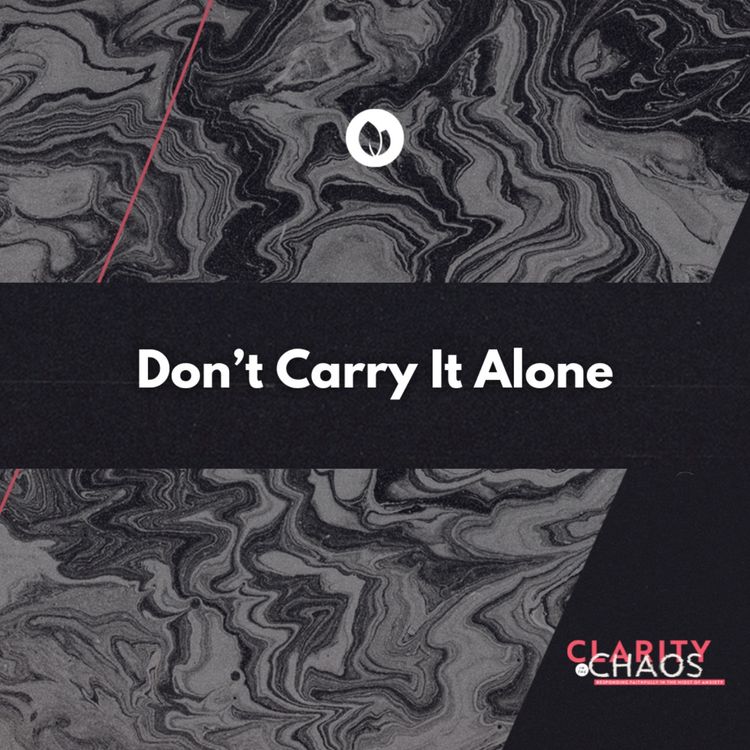 cover art for Don't Carry It Alone | Ptr. Bong Baylon