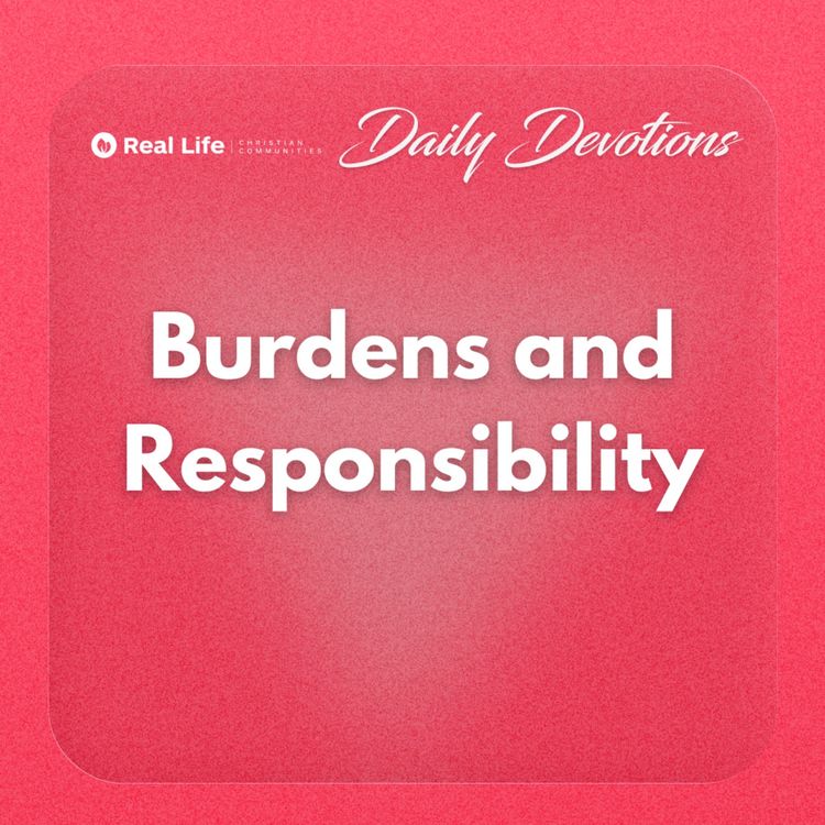 cover art for Burdens and Responsibility | Pastor Bong Baylon