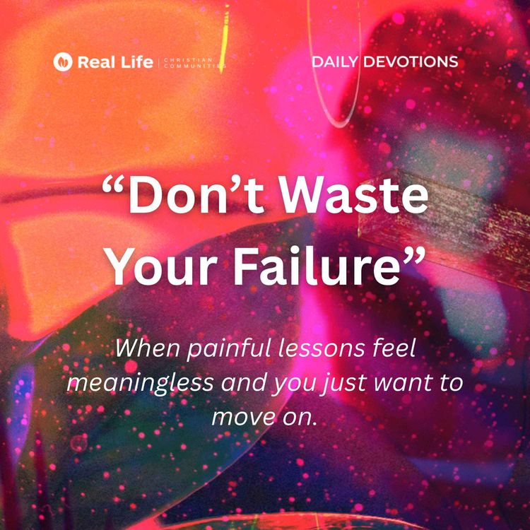 cover art for Don't Waste Your Failure | Pastor Bong Baylon