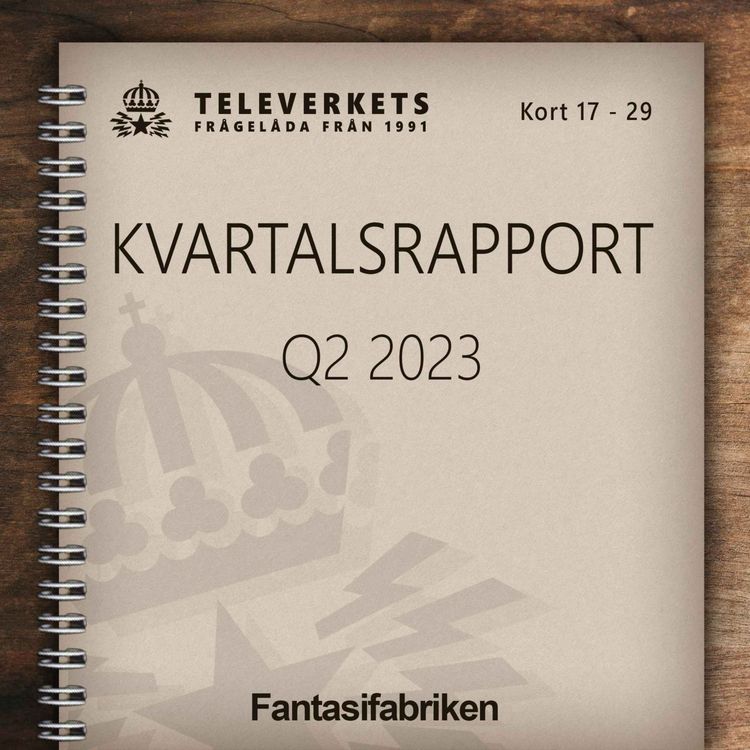 cover art for Televerkets kvartalsrapport Q2 2023