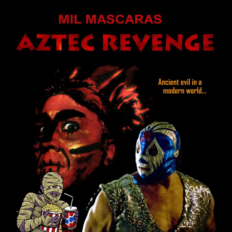 cover art for Mil Mascaras: Aztec Revenge (2015)