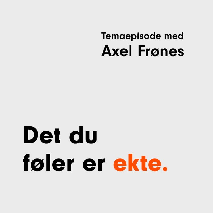 cover art for Det du føler er ekte