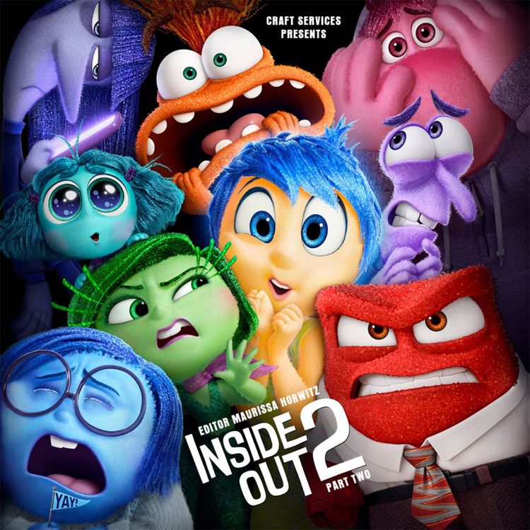 cover art for INSIDE OUT 2 (2024) with Editor Maurissa Horwitz Part 2
