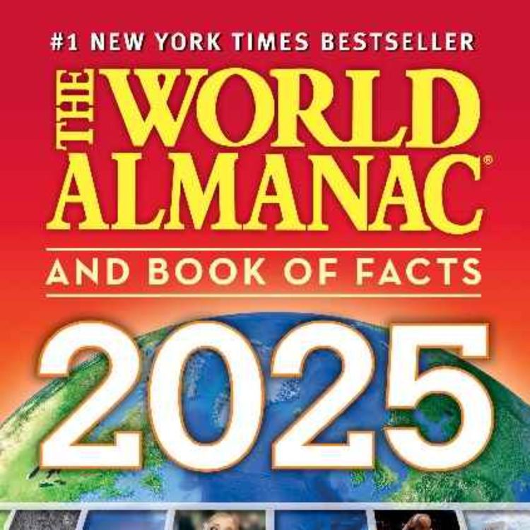 cover art for NatGeo's Bestselling The World Almanac and Book of Facts 2025