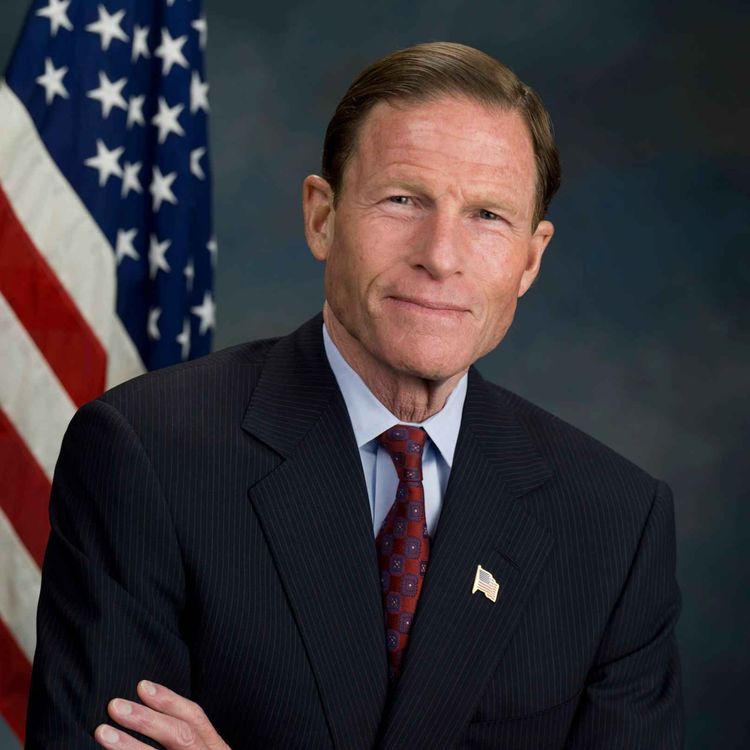 cover art for Sen. Blumenthal- The Shutdown, AI Chatbots & More