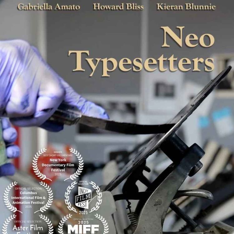 cover art for Loving Old-School Communication, Neo-Typsetters