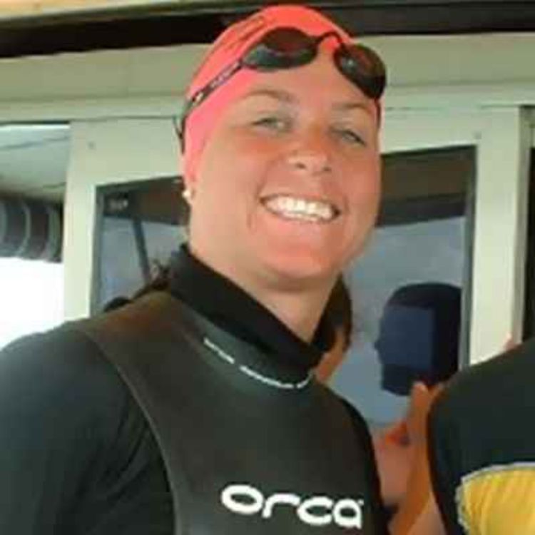 cover art for Janel Jorgensen McArdle: Olympic Journey, Connecticut Roots, and Swimming for a Cause