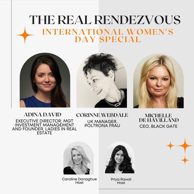 cover art for International Women's Day special with Adina David, Corinne Webdale and Michelle de Havilland