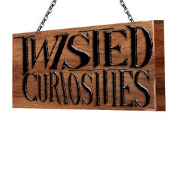 cover art for Twisted Curiosities