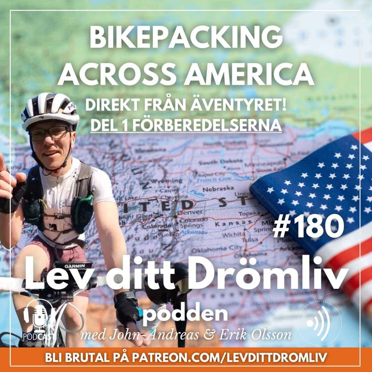 cover art for Avsnitt #180: Bikepacking Across America Del 1 Förberedelserna