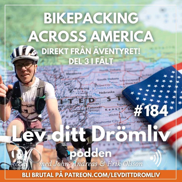 cover art for Avsnitt #184: Bikepacking Across America Del 3 I fält