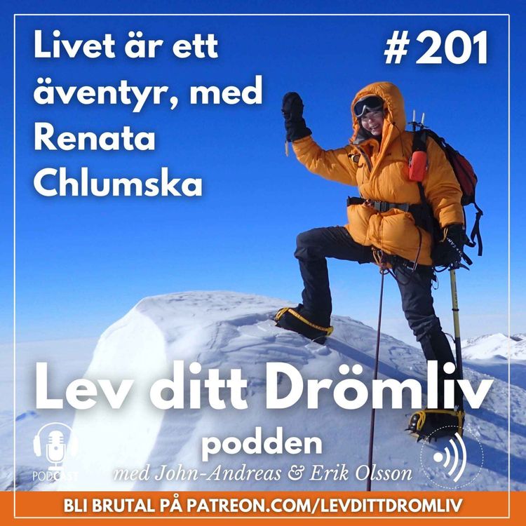 cover art for Avsnitt 201: Livet är ett äventyr, med Renata Chlumska