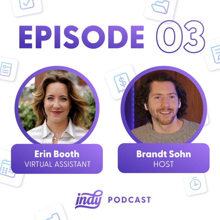 cover art for How to Become a Virtual Assistant (featuring Erin Booth)