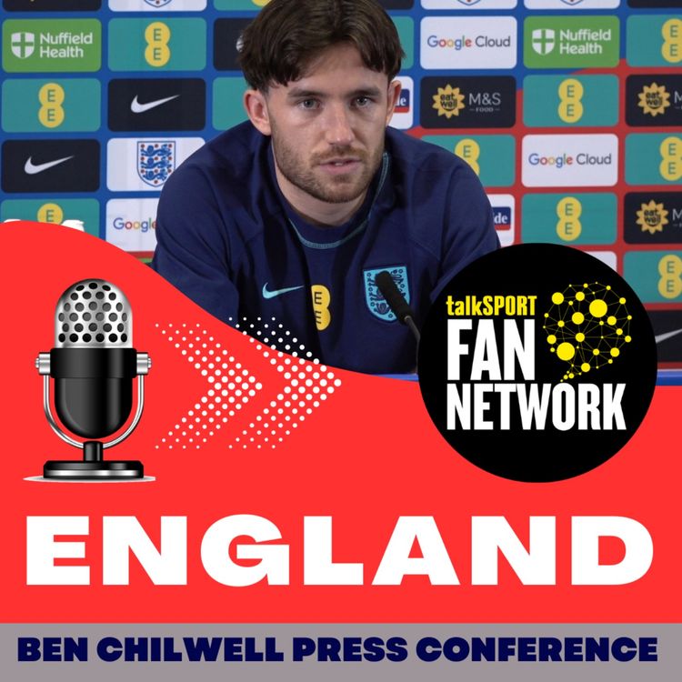 cover art for ENGLAND PRESS CONFERENCE * EMBARGOED SECTION * Ben Chilwell: Italy v England: Euro 2024 Qualifier