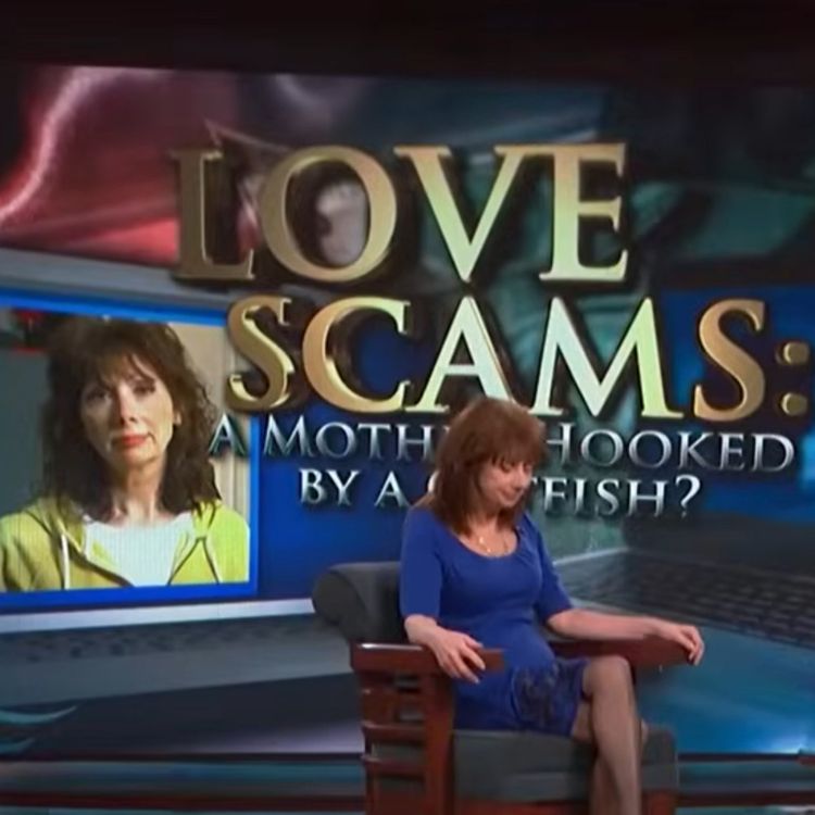 cover art for Dr Phil: Love Scams: A Mother Hooked By A Catfish?