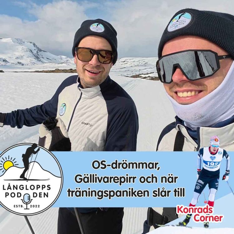 cover art for Avsnitt 130 - OS-drömmar, Gällivarepirr och när träningspaniken slår till