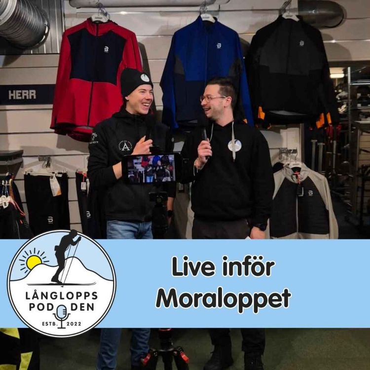 cover art for Avsnitt 142 – Live inför Moraloppet