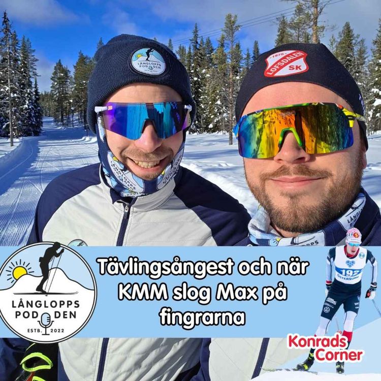 cover art for Avsnitt 184 - Tävlingsångest och när KMM slog Max på fingrarna