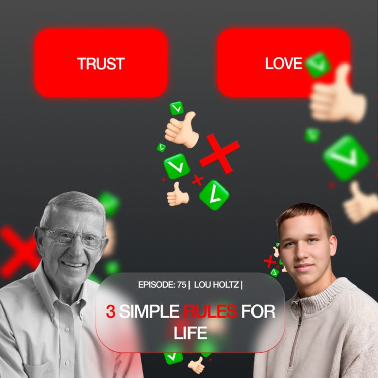 cover art for 3 Simple Rules For Life | Lou Holtz |