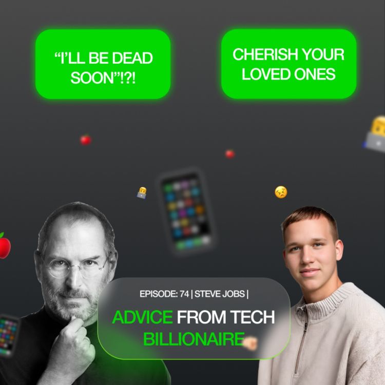 cover art for Advice from Tech Billionaire | Steve Jobs |
