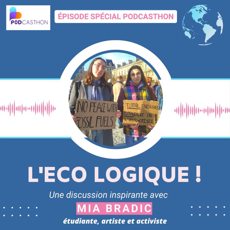 cover art for Une discussion inspirante avec une étudiante, artiste et activiste (épisode spécial Podcasthon)