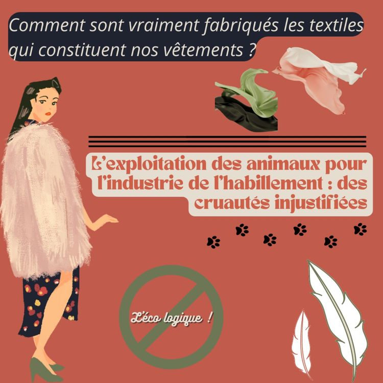 cover art for L'exploitation des animaux pour l'industrie de l'habillement : des cruautés injustifiées