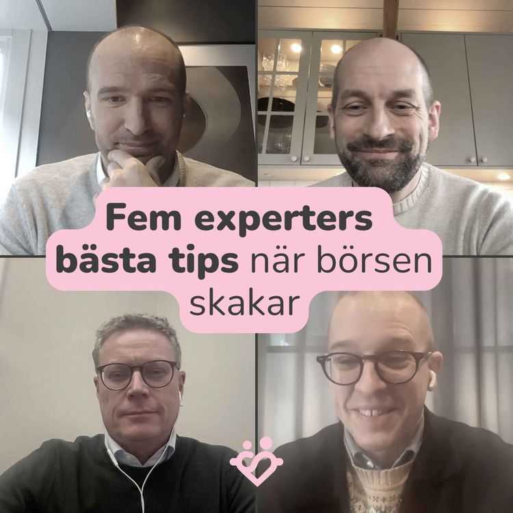 cover art for 401. Fem experters bästa tips när börsen skakar