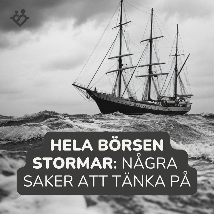 cover art for K53. Hela börsen stormar: så vet du om du har en bra båt (att sitta still i)