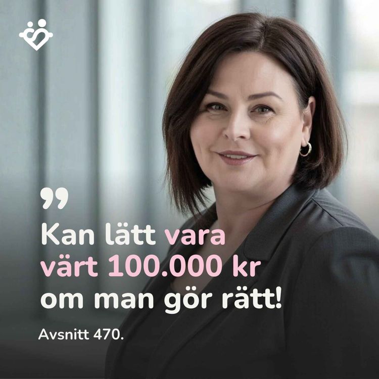 cover art for 470. Så tar du ut din pension på rätt sätt (+planera år i förväg) | Med Monica Sjödin