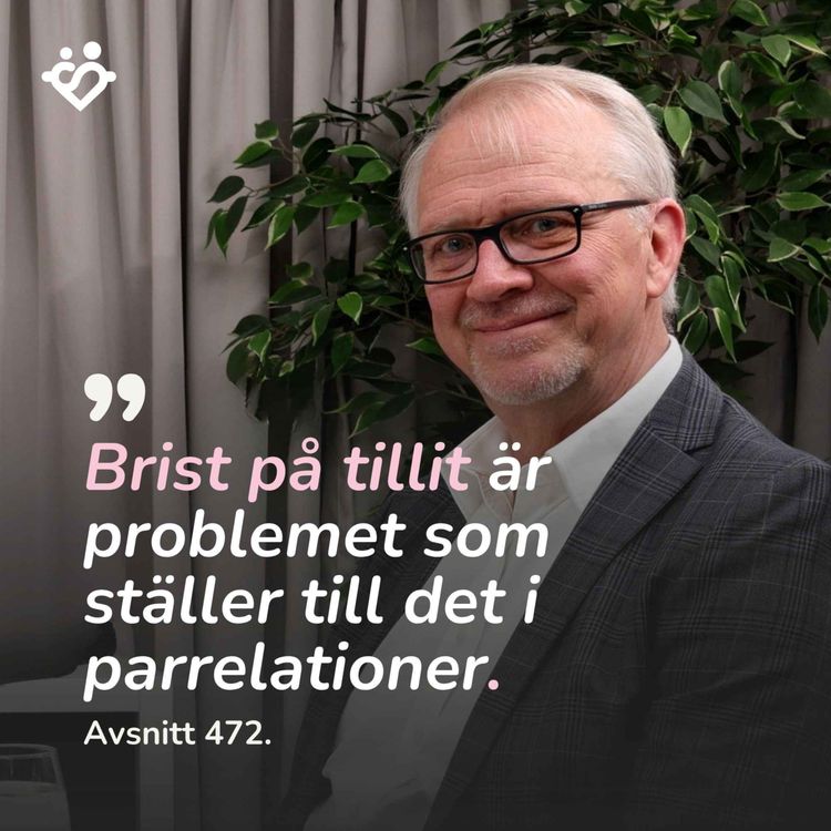 cover art for 472  Vår parterapeut Tommy Waad om tillit, pengabråk och tysta män