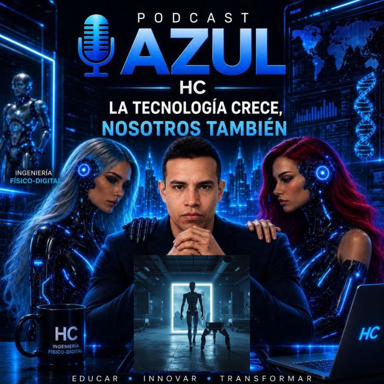 cover art for Cuando Falten Humanos, Entrarán Robots: La Nueva Era de la IA Física