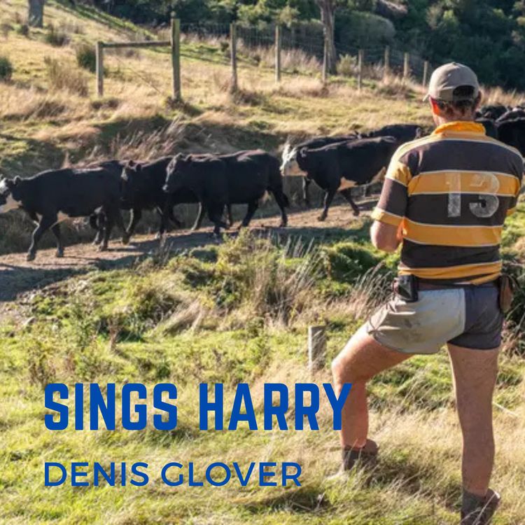 cover art for Denis Glover, "Sings Harry (2)"