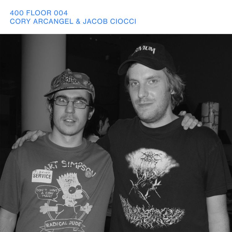 cover art for Cory Arcangel & Jacob Ciocci