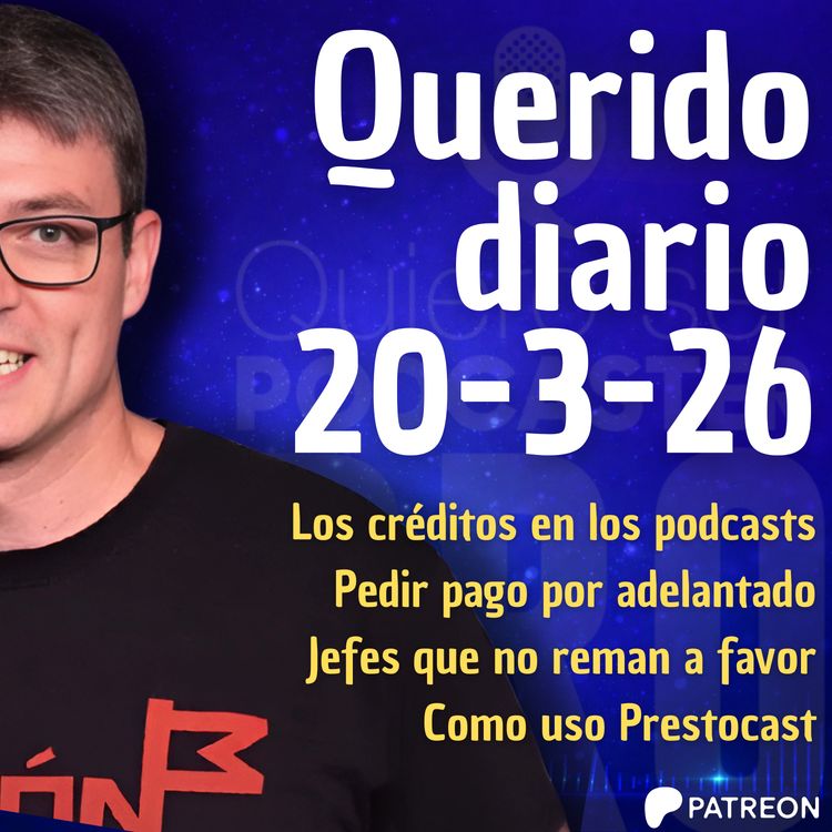 cover art for Querido diario 20-3-26 índice de temas