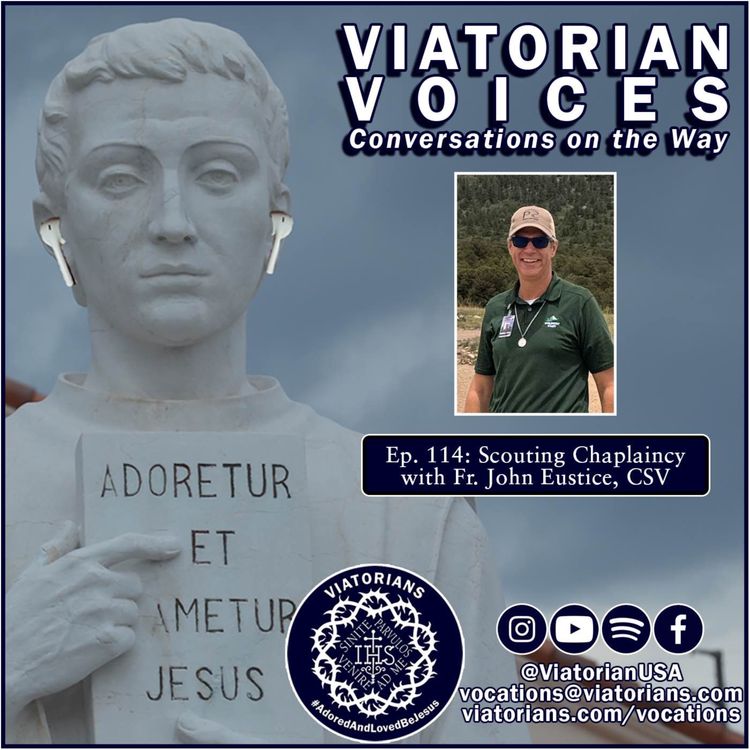 cover art for Scouting Chaplaincy with Fr. John Eustice, CSV