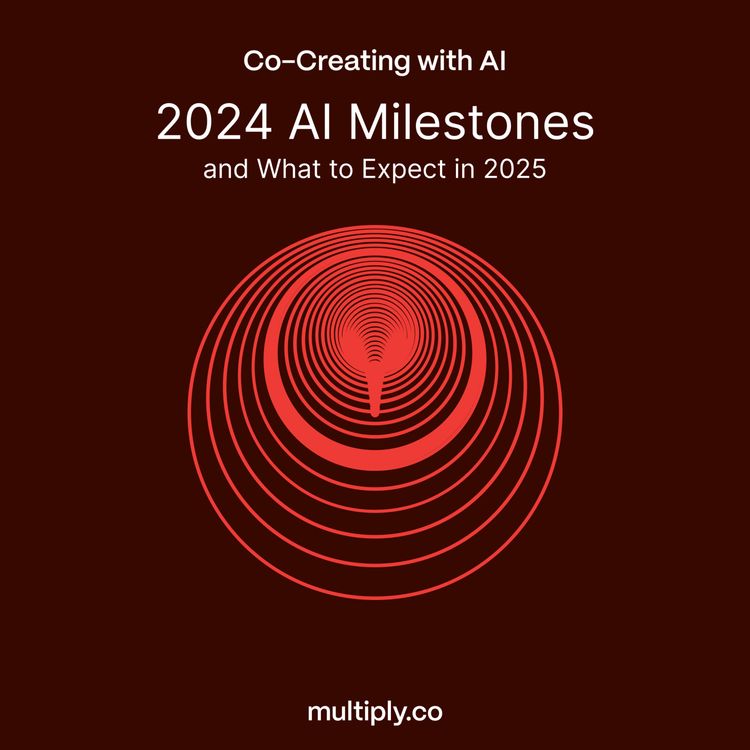 cover art for 2024 AI Milestones and What to Expect in 2025
